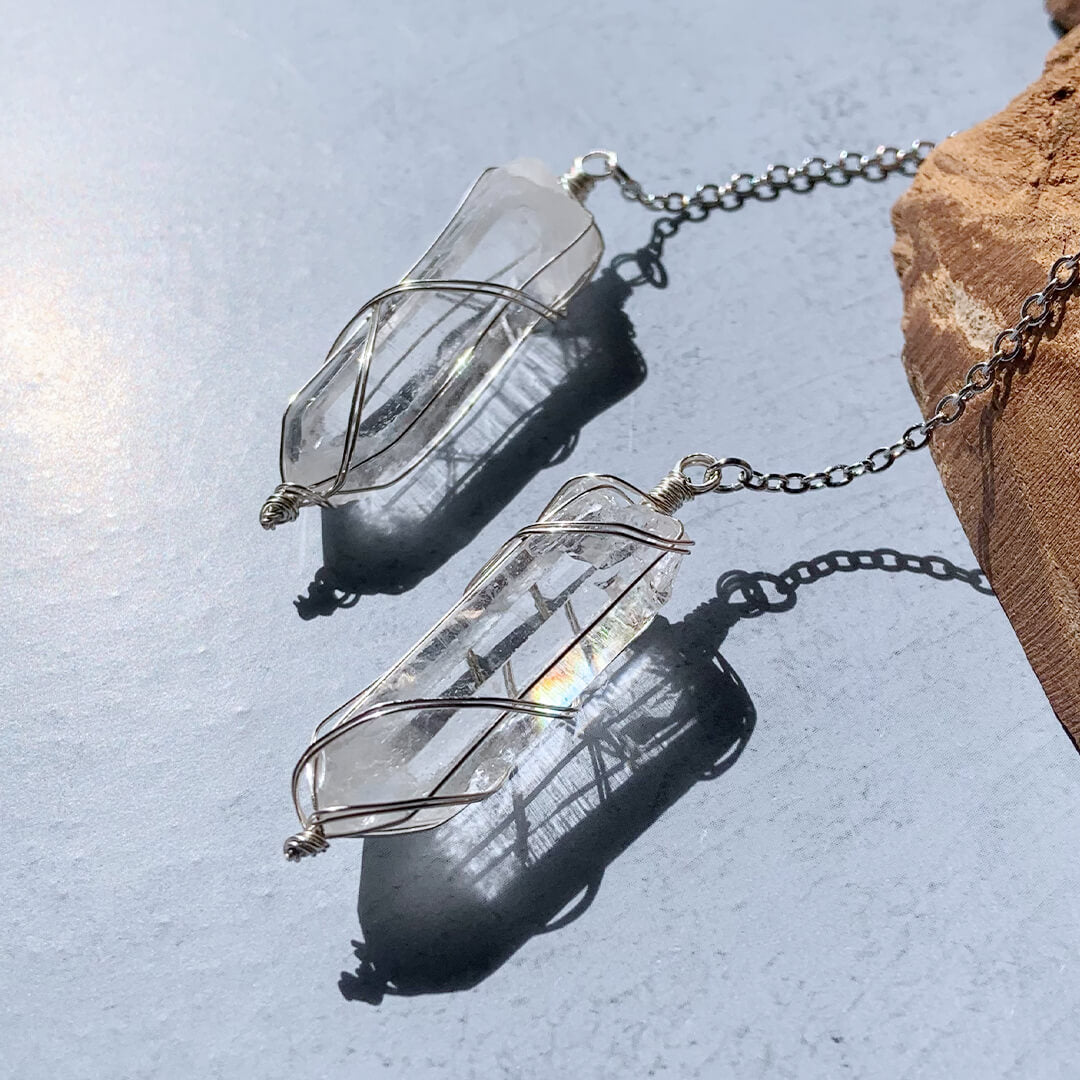 ヒマラヤ水晶ペンデュラム