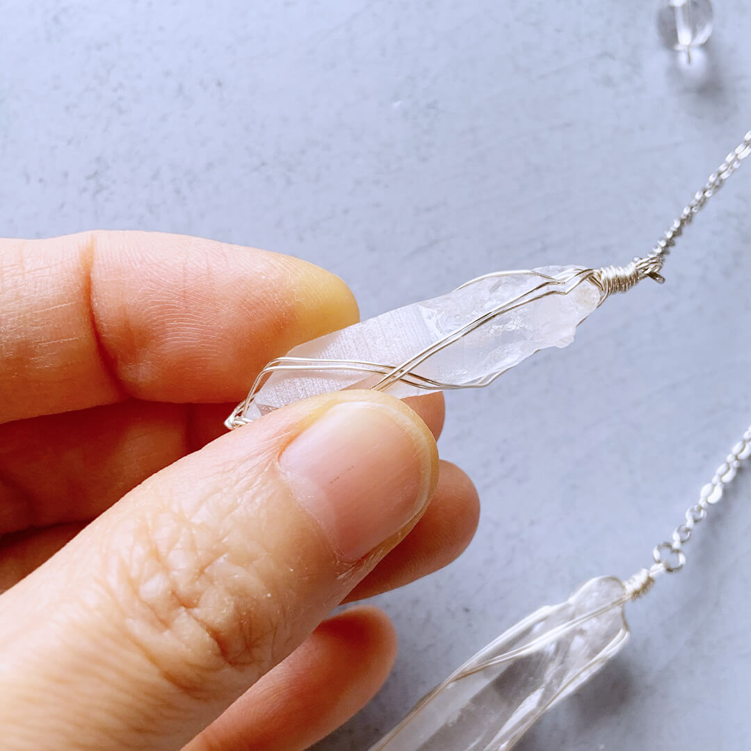 レムリアン水晶ペンデュラム