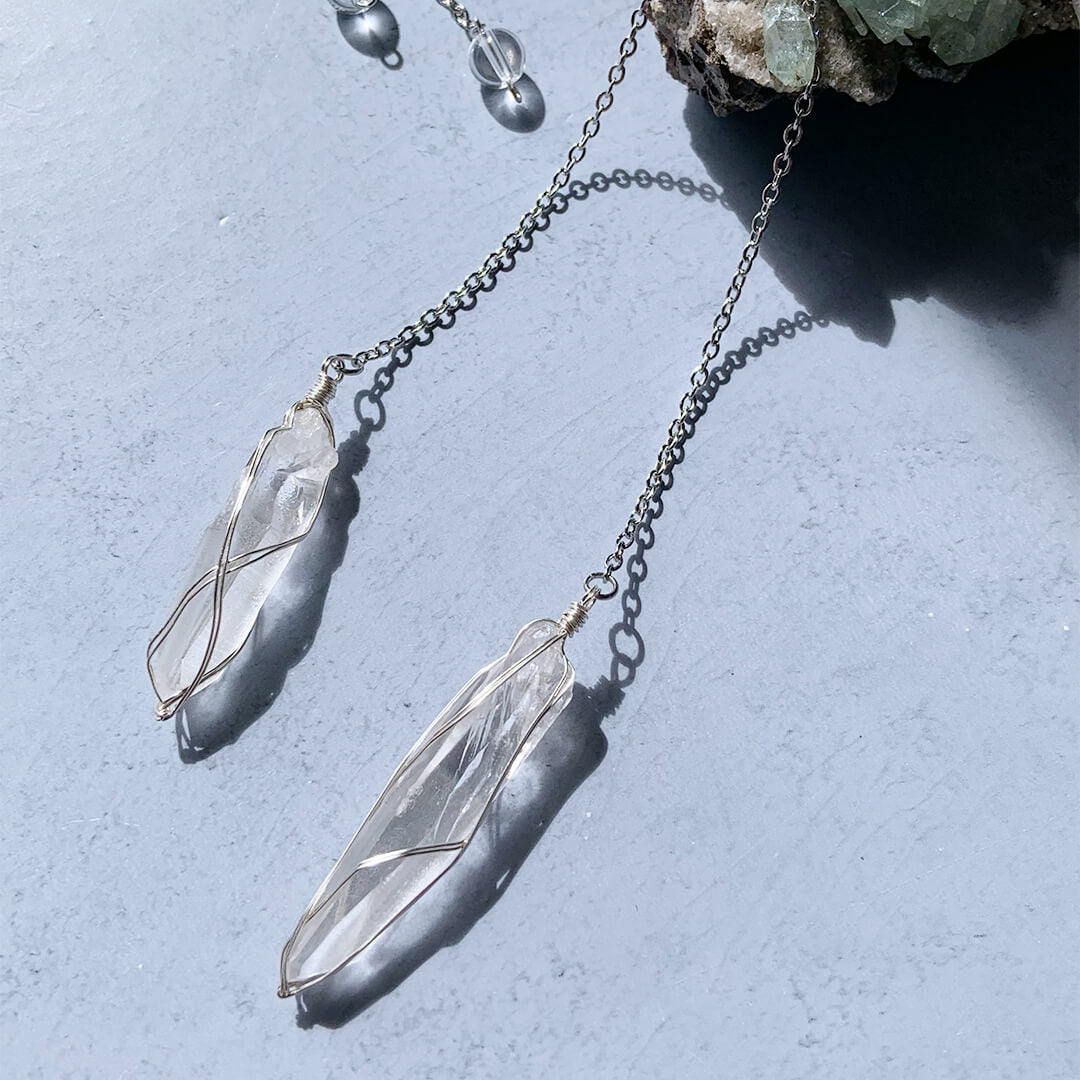 レムリアン水晶ペンデュラム